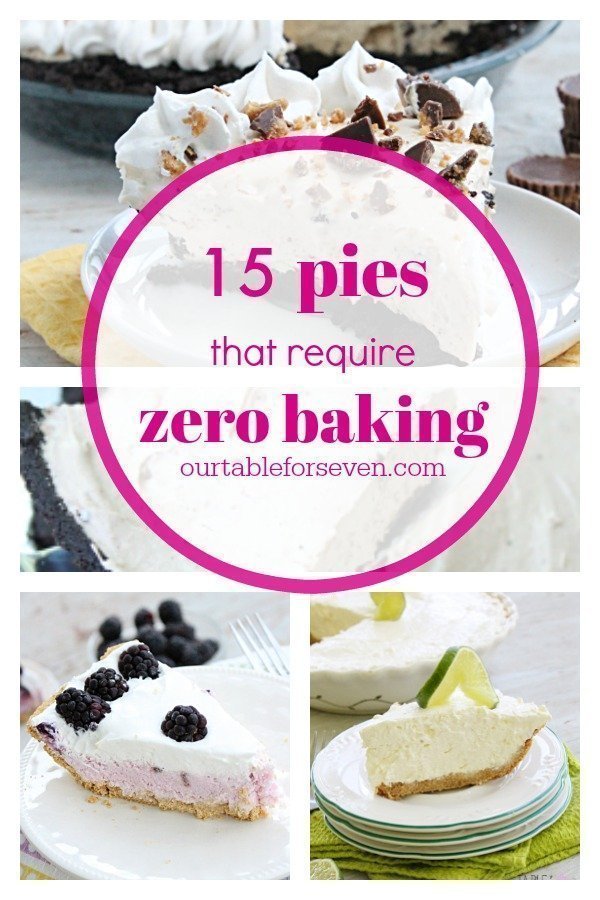 15 No Bake Pies | Table for Seven 