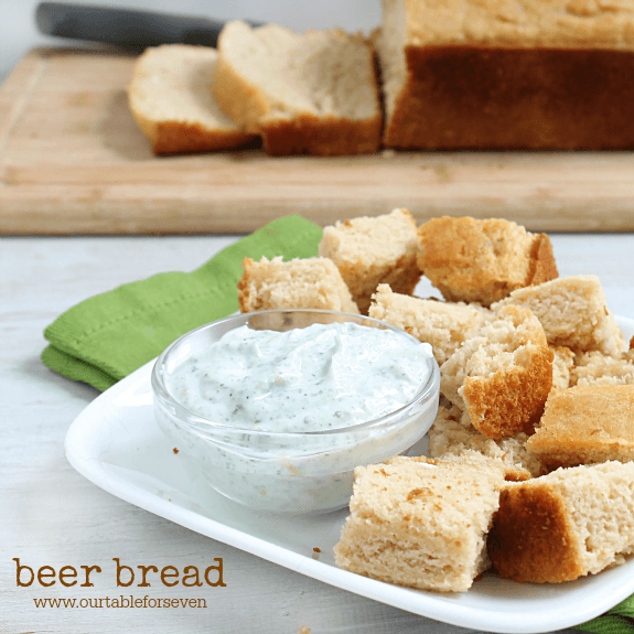 Beer Bread from Table for Seven