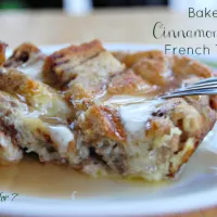 Baked Cinnamon Swirl French Toast @tableforseven #tableforsevenblog #frenchtoast #breakfast #brunch
