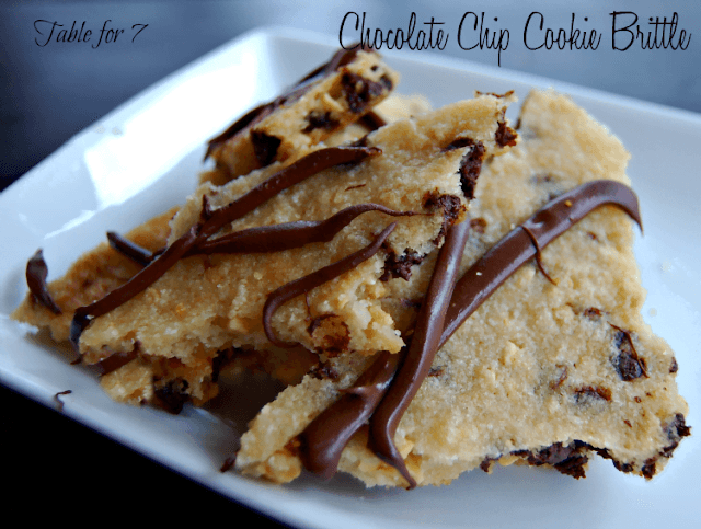 chocolate chip cookie brittle