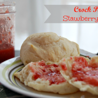 Crock Pot Strawberry Jam from Table for Seven #crockpot #slowcooker #jam #jelly #strawberry #tableforsevenblog