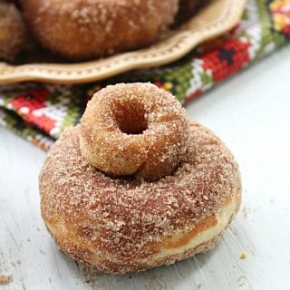 Baked Apple Cider Doughnuts from Table for Seven