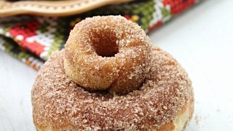 Baked Apple Cider Doughnuts from Table for Seven
