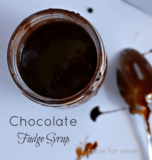 chocolate fudge syrup