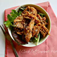 Crock Pot Sweet Pork from Table for Seven
