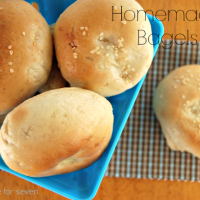 Homemade Bagels #homemade #bagels #homemadebagels #tableforsevenblog