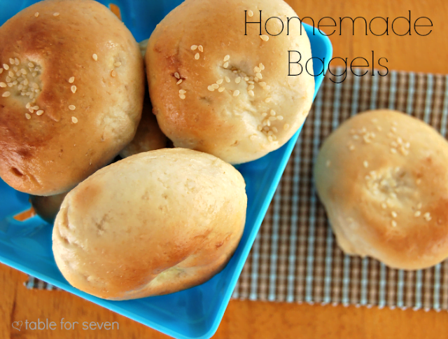 homemade bagels