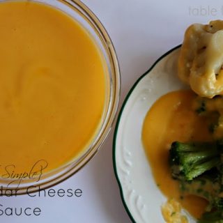 Simple Cheddar Cheese Sauce