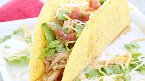 Crock Pot Cool Ranch Tacos from Table for Seven