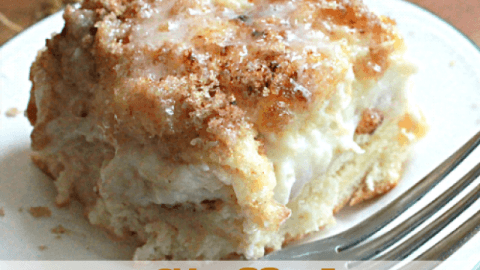 Stuffed Cinnamon Roll Bake from Table for Seven