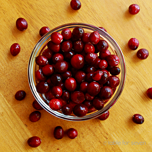 Cranberry Sour Cream Pound Cake #cranberry #sourcream #poundcake #cake #tableforsevenblog 