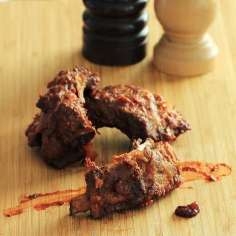 slow cooker bbq ribs: guest post: noshing with the nolands