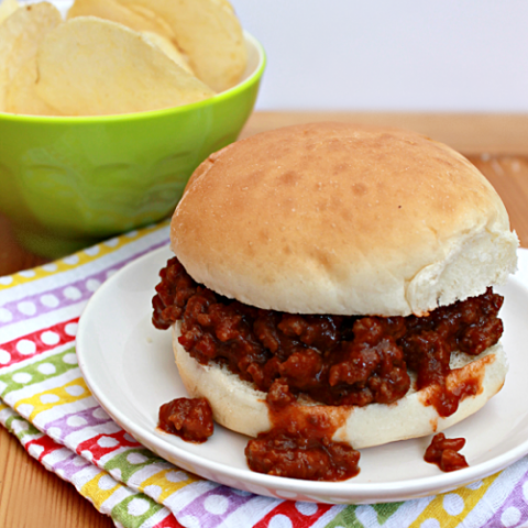 Classic One Pot Sloppy Joes from Table for Seven