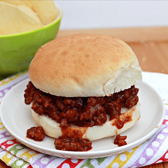 one pot sloppy joes