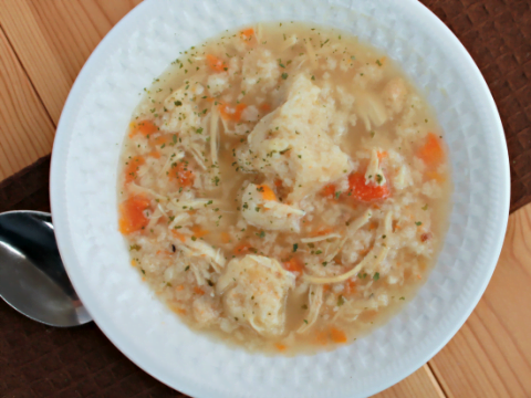 Crock Pot Chicken And Dumplings Table For Seven Food For You The Family