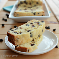 Chocolate Chip Pound Cake from Table for Seven