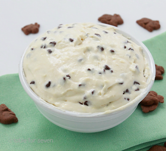 chocolate chip cookie dough dip