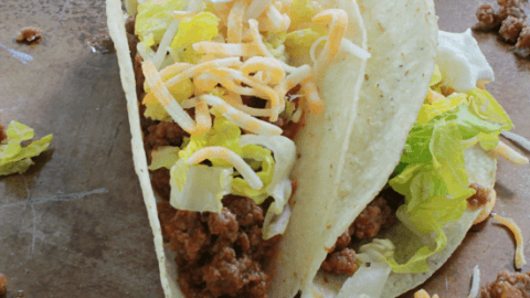 Ground Beef (or Turkey) Taco Meat #groundbeef #groundturkey #tacos #tableforsevenblog @tableforseven