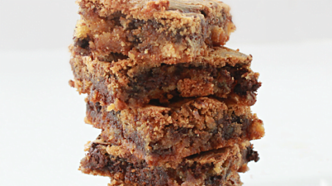Peanut Butter Swirl Bars- Table for Seven