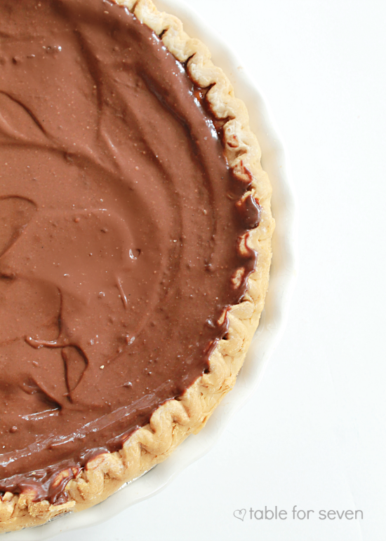 Chocolate Pumpkin Pie- Table for Seven