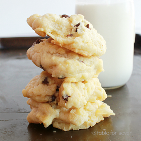 Potato Chip Cookies #potatochipcookies #tableforsevenblog #potatochip #cookies