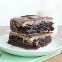 Cookie Dough Brownies #tableforsevenblog @tableforseven #cookiedough #brownies #chocolate