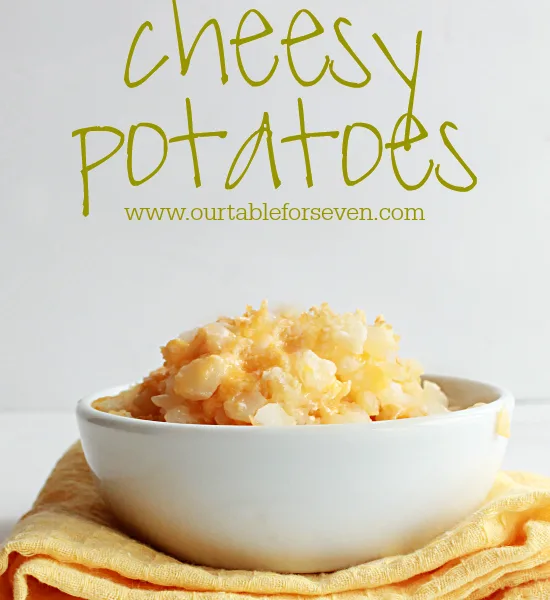 Cheesy Potatoes #potatoes #cheese #sidedish
