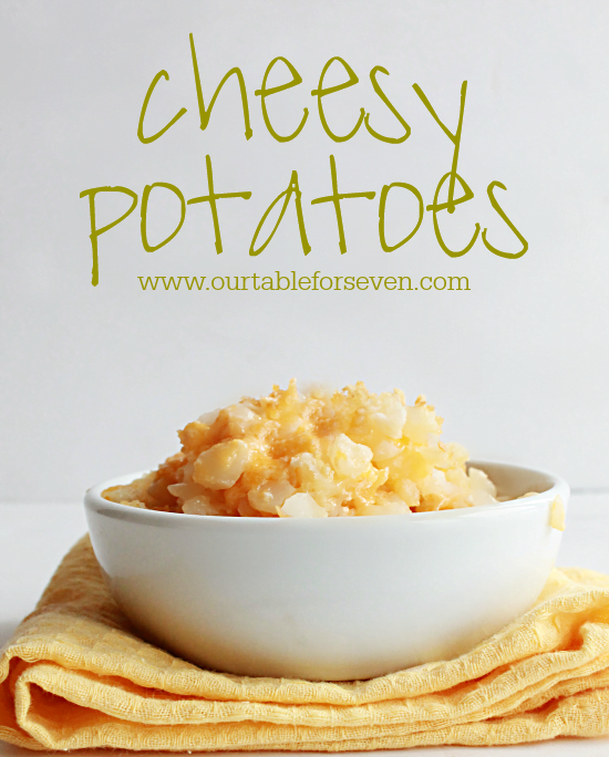 Cheesy Potatoes #potatoes #cheese #sidedish