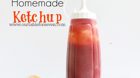 Homemade Ketchup #homemade #ketchup #tableforsevenblog