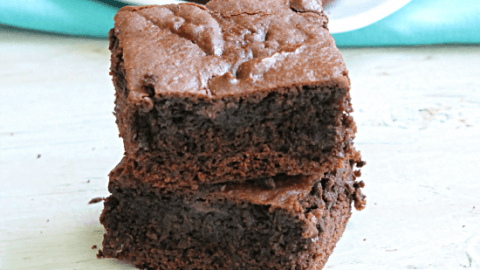 Cake Mix Brownies from Table for Seven