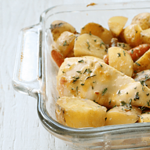 Crock Pot Cheesy Chicken and Potatoes