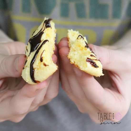 Cream Cheese Butter Cookies #creamcheese #buttercookies #cakemix #cookies #tableforsevenblog 
