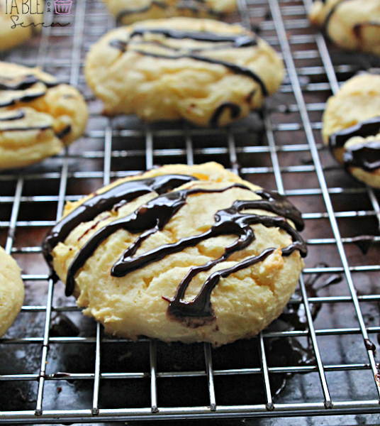 Cream Cheese Butter Cookies #creamcheese #buttercookies #cakemix #cookies #tableforsevenblog