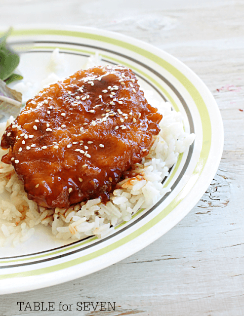 Honey Sesame Pork- Table for Seven 