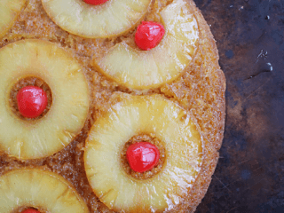 Iron Skillet Pineapple Upside Down Cake