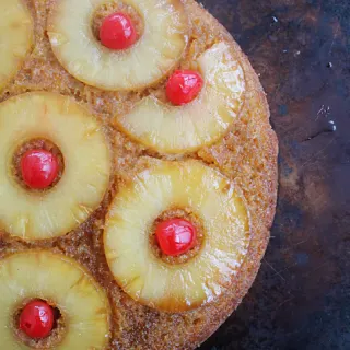 Iron Skillet Pineapple Upside Down Cake