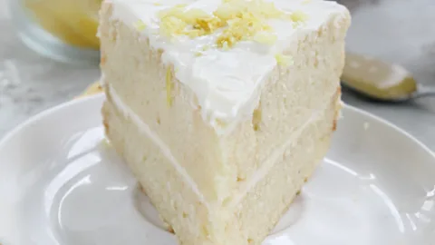 Lemon Layer Cake With Homemade Lemon Curd And Mascarpone Frosting Table For Seven Food For You The Family
