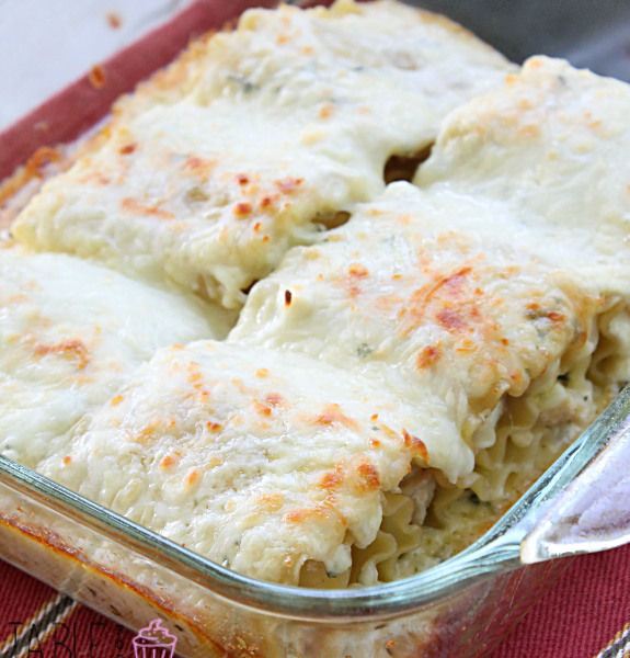 Chicken Alfredo Roll Ups from Table for Seven