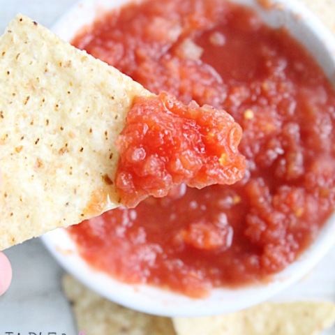 Copycat Chli's Salsa from Table for Seven