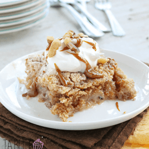 Banana Bread Dump Cake from Table for Seven