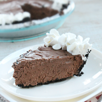 No Bake Chocolate Cheesecake #nobake #chocolate #cheesecake #tableforsevenblog