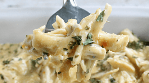 Crock Pot Creamy Herb Chicken from Table for Seven