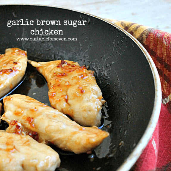 garlic brown sugar chicken