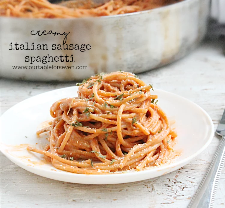 Easy Italian Sausage Spaghetti Recipe