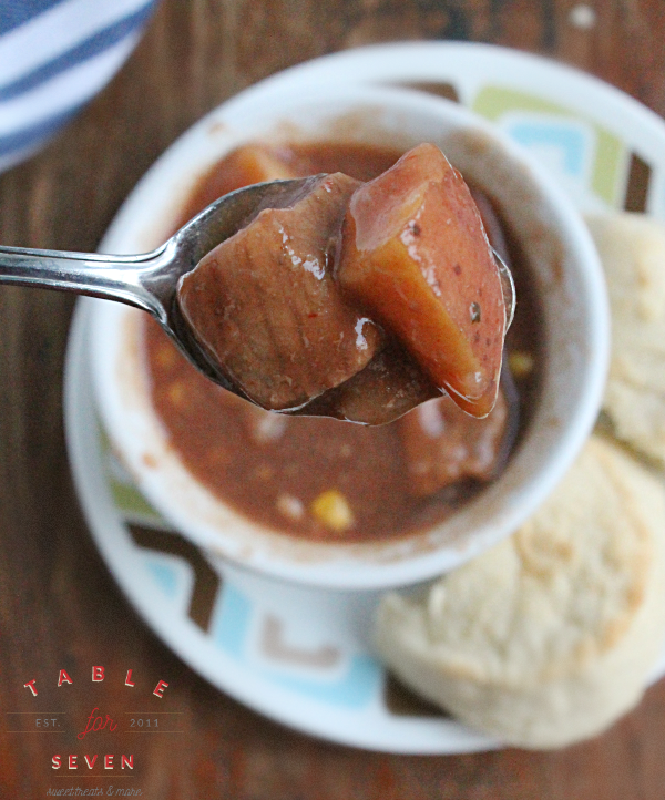 Crock Pot Beef Stew #tableforsevenblog #crockpot #slowcooker #stew #beefstew #recipe