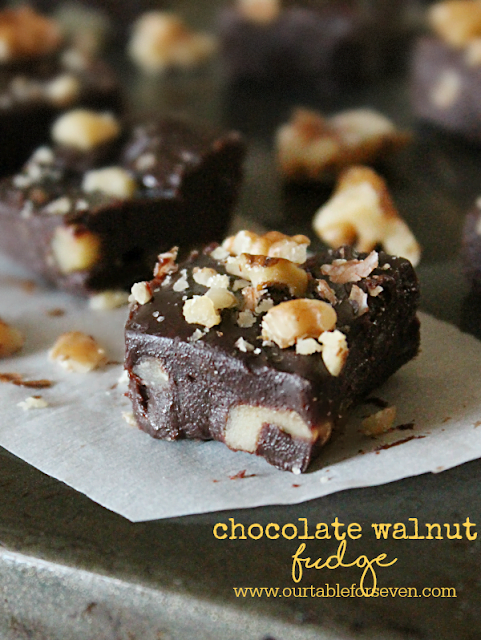 chocolate walnut fudge