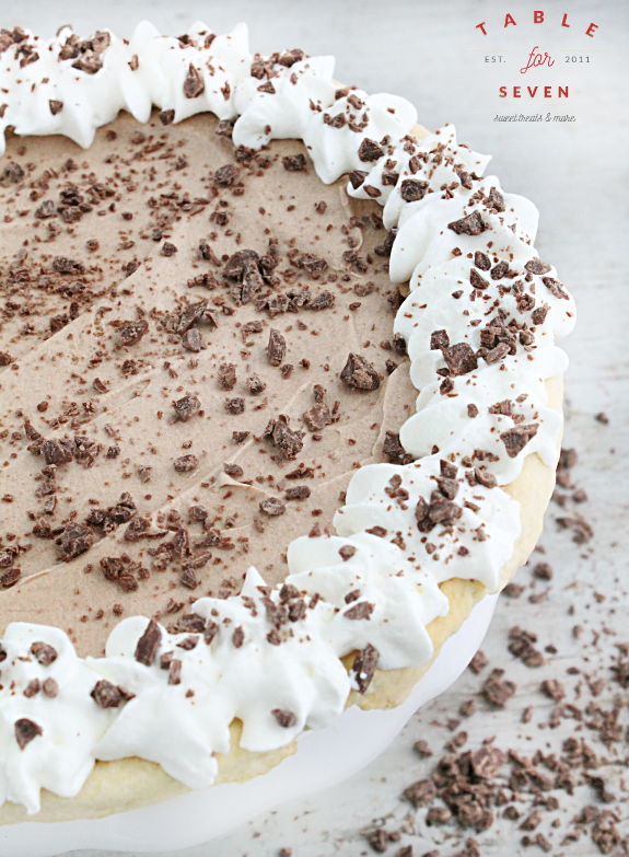 French Silk Pie #pie #chocolate #dessert #frenchsilkpie #tableforsevenblog 