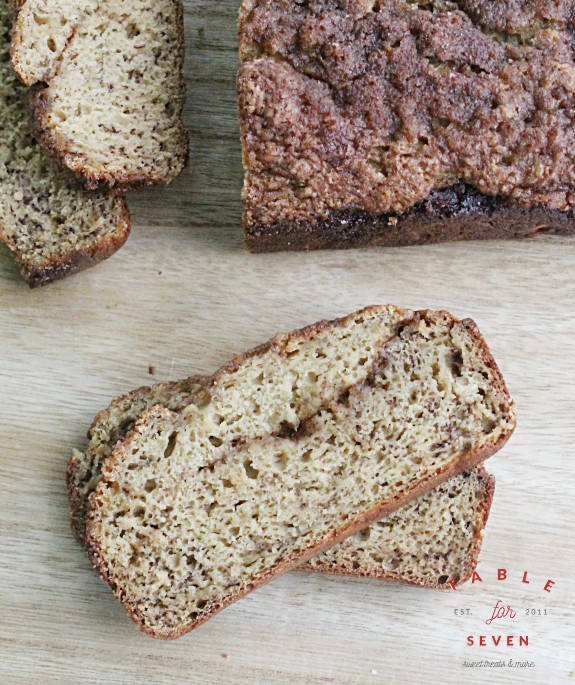 Greek Yogurt Cinnamon Swirl Banana Bread #greekyogurt #bananabread #cinnamonswirl #cinnamon