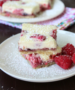 Fresh Raspberry Bars