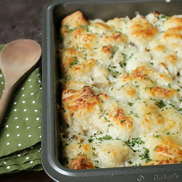 Chicken Alfredo Bubble Up from Table for Seven